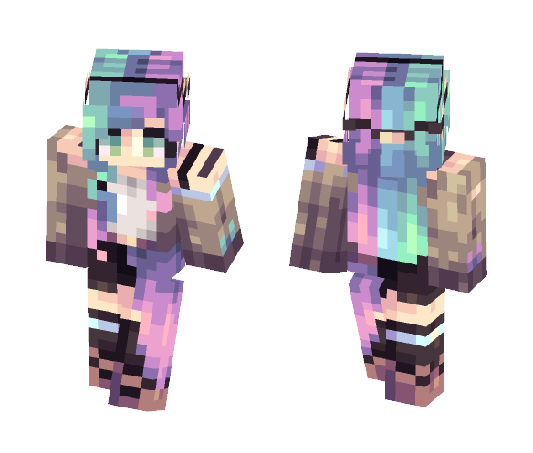 Aquarius - Female Minecraft Skins - image 1