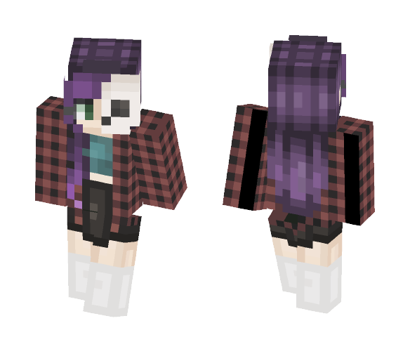 Masked Girl - Girl Minecraft Skins - image 1