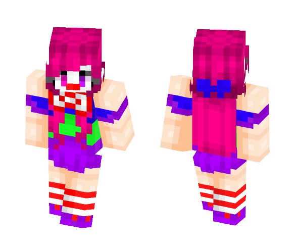 Clown Girl - Girl Minecraft Skins - image 1
