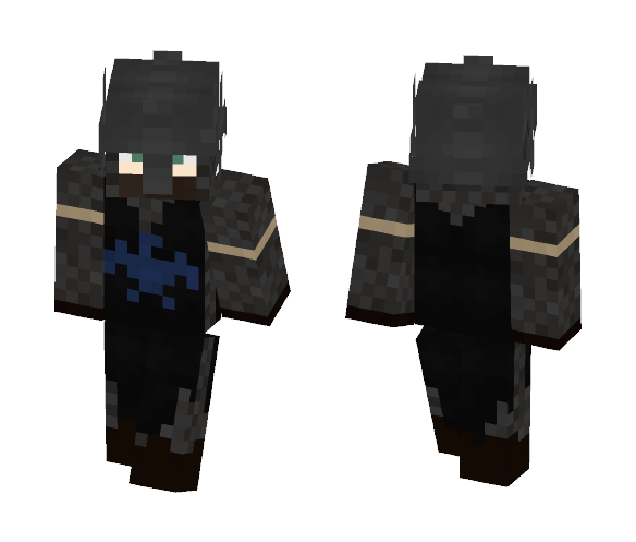 A Black Knight (?) - Interchangeable Minecraft Skins - image 1