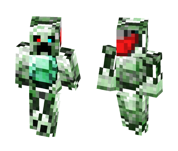 Diamond Creeper - Male Minecraft Skins - image 1