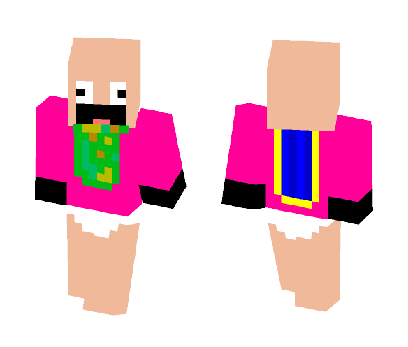 BARF MAN | not-so superhero contest - Male Minecraft Skins - image 1
