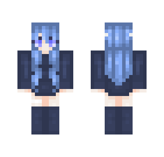 blue (updated) - Female Minecraft Skins - image 2
