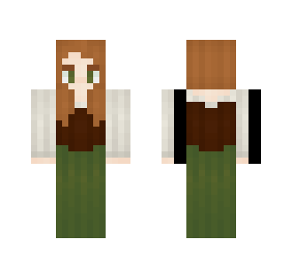 ⊰ Ginger Farmer Female ⊱ - Female Minecraft Skins - image 2