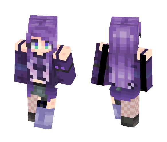 Purple Garden -IISavageDreamzII - Female Minecraft Skins - image 1