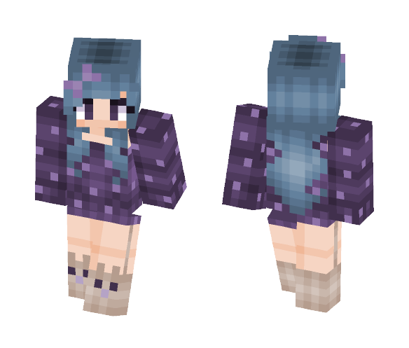 Fully Shaded Girl - Girl Minecraft Skins - image 1