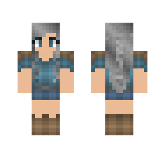 Stylish Warrior - Female Minecraft Skins - image 2