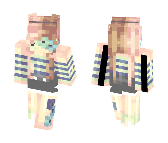 Blind ???? Blomst - Female Minecraft Skins - image 1