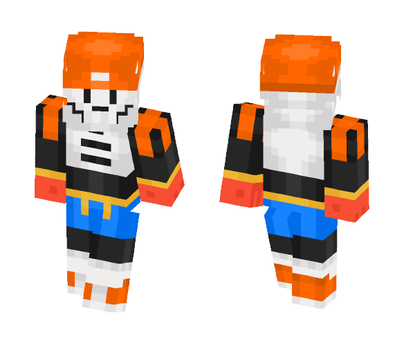 Papyrus (Date Outfit) Undertale - Male Minecraft Skins - image 1