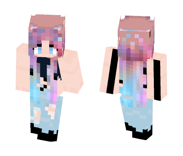 Ombré thing - Female Minecraft Skins - image 1