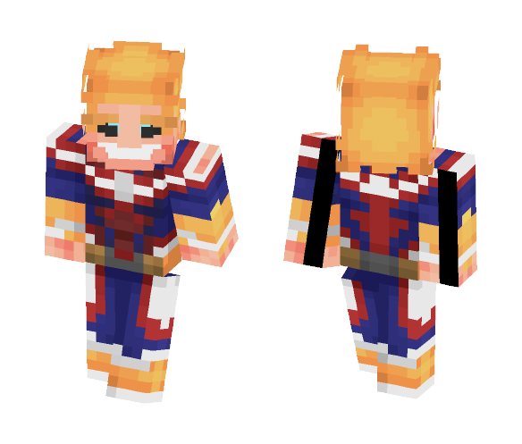 All Might - My Hero Academia - Male Minecraft Skins - image 1
