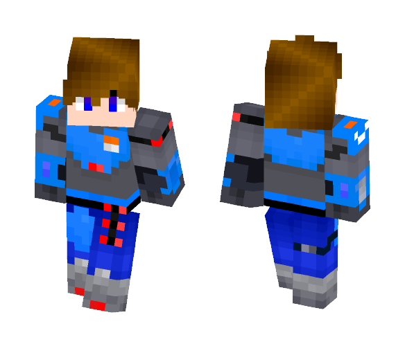 Me apart of Overwatch - Male Minecraft Skins - image 1