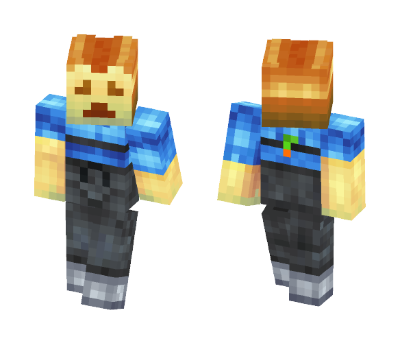Soggy-Bread-Man! - Male Minecraft Skins - image 1