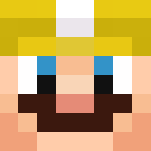 Builder Mario - Male Minecraft Skins - image 3