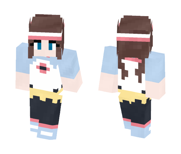 B2W2 - Rosa - Female Minecraft Skins - image 1