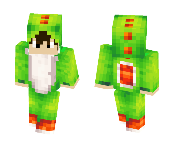 Yoshi costume - Male Minecraft Skins - image 1