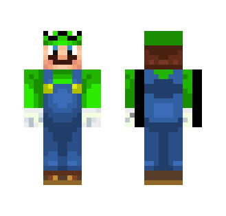 Super Mario Odyssey Luigi - Male Minecraft Skins - image 2
