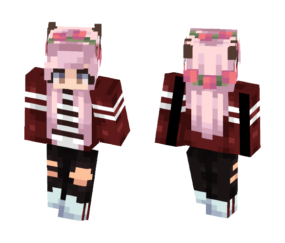 Lil deer girl - Girl Minecraft Skins - image 1