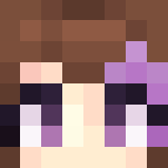 Purple Irises-Ivy Noir-My OC - Female Minecraft Skins - image 3