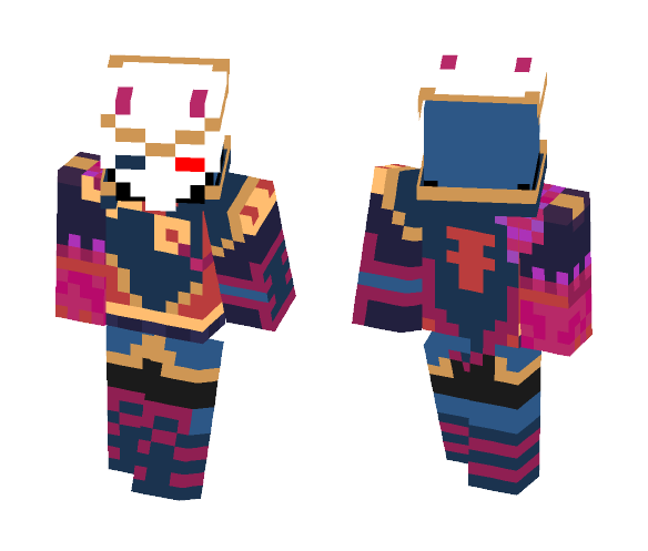 Blood Moon Jhin - Male Minecraft Skins - image 1