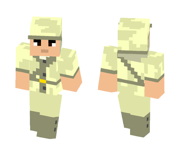Desert Camouflage - Male Minecraft Skins - image 1