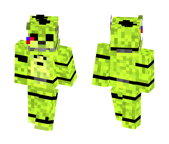 withered golden freddy - Male Minecraft Skins - image 1