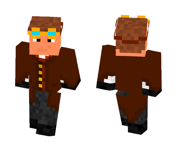 Steampunk Explorer - Male Minecraft Skins - image 1