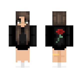 New Black Theme, @⚘ - Female Minecraft Skins - image 2