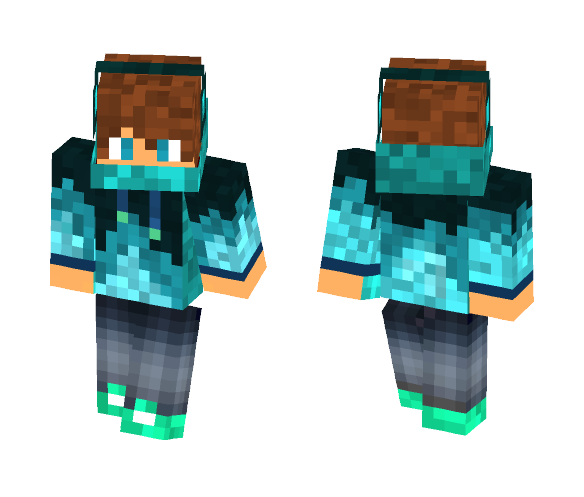 Pvp Ice Dude - Male Minecraft Skins - image 1