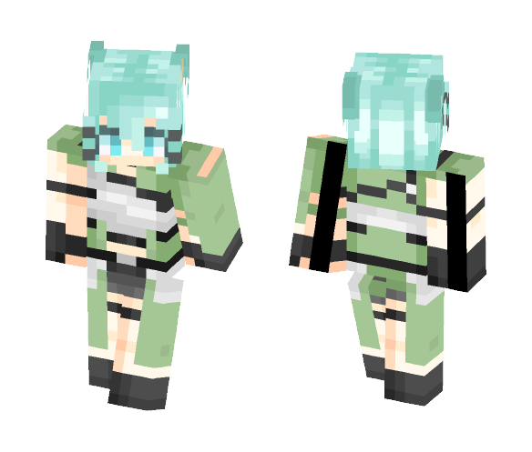 Sinon || ALO - Female Minecraft Skins - image 1