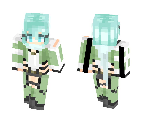 Sinon || GGO - Female Minecraft Skins - image 1