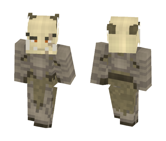 White orc - Male Minecraft Skins - image 1