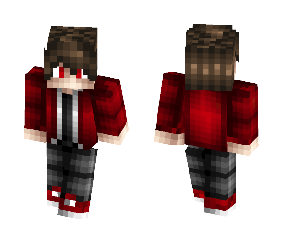 Red Alien - My ReShade - Male Minecraft Skins - image 1