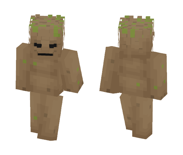 Groot(MCU) - Male Minecraft Skins - image 1