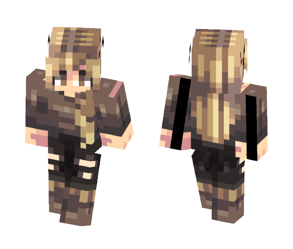 bronzed babe - Female Minecraft Skins - image 1