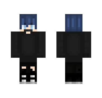 Blue hair (Request) - Male Minecraft Skins - image 2