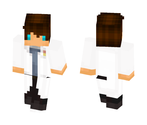 chibi scientist - Male Minecraft Skins - image 1