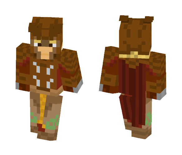 Wood-Elf Warrior - Male Minecraft Skins - image 1