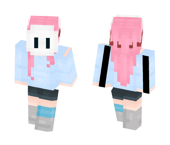 tmw all your collabs have shorts - Female Minecraft Skins - image 1
