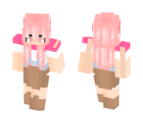 trade ; @crispymilky - Female Minecraft Skins - image 1