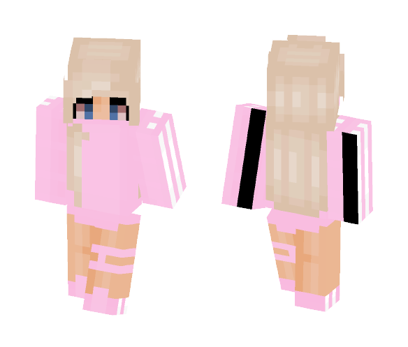 High on pink ~ c; - Female Minecraft Skins - image 1