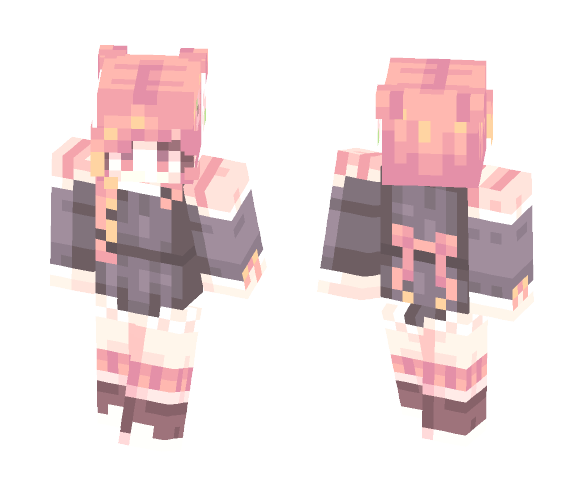 pink lemonade | 400✩ - Female Minecraft Skins - image 1