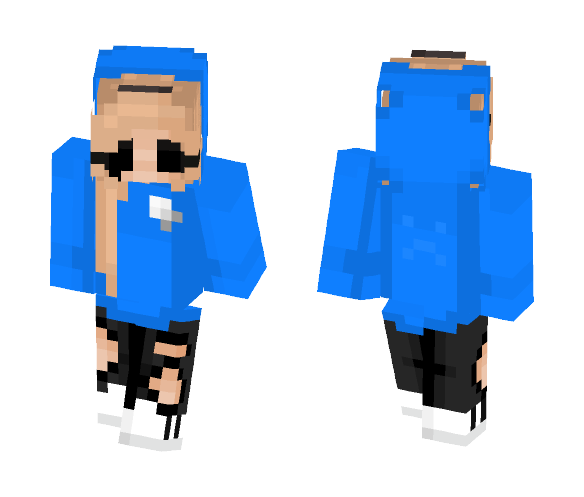 ✧* Blue Fate *✧ - Female Minecraft Skins - image 1