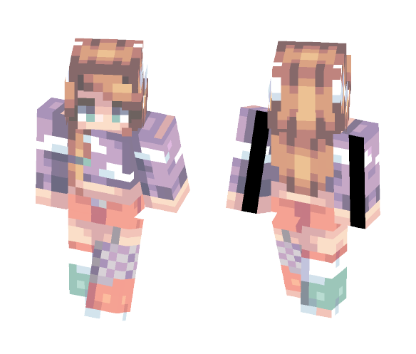 Up in the clouds - Female Minecraft Skins - image 1