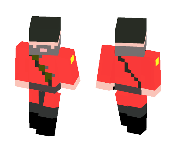 Subsriber special 2 TF2 soldier - Male Minecraft Skins - image 1