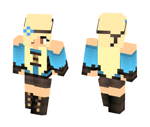 NinjaGirl2024 Fall - Female Minecraft Skins - image 1