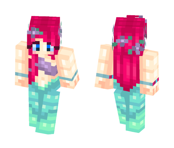 Ariel(Human Version) - Female Minecraft Skins - image 1