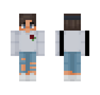 ???????????????????????? - Red Rose - Male Minecraft Skins - image 2