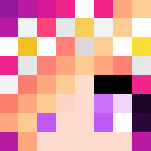 Cool Red Pastel Girl - Girl Minecraft Skins - image 3