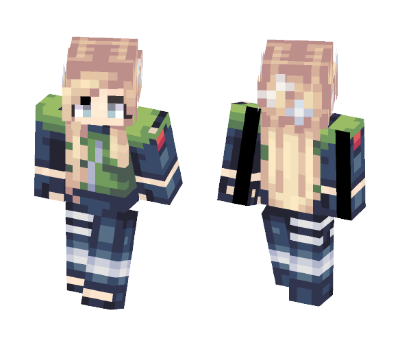 Lunaeris Ninja - Female Minecraft Skins - image 1